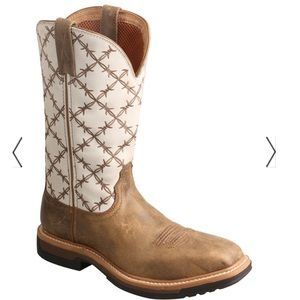 Twisted X Women’s Barbed Wire Western Cow Boy Boots 9
